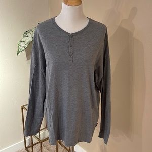 Patagonia Gray Long Sleeve Male Shirt Size XL